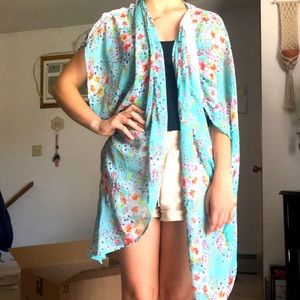 Floral kimono